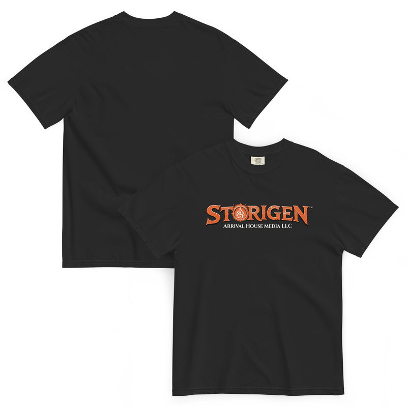 STORIGEN™ Signature Flame Unisex Heavyweight T-Shirt